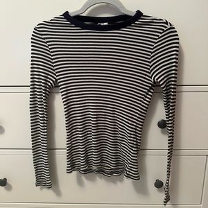 Basic Striped Ribbed Shirt, & Other Stories / xs